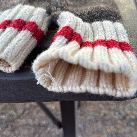 Gant By Michael Bastian 2011 Sock Monkey 100% Lambs Wool Half Zip Sweater Size M - Picture 10 of 12